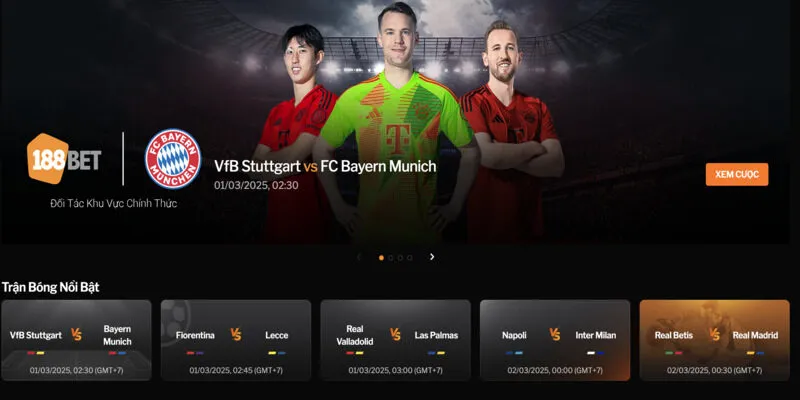 188bet sự lựa chọn của mọi người chơi