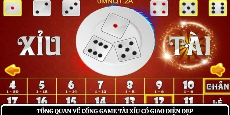 Tổng quan về cổng game tài xỉu có giao diện đẹp