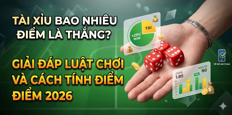 Tài Xỉu Bao Nhiêu Điểm Là Thắng
